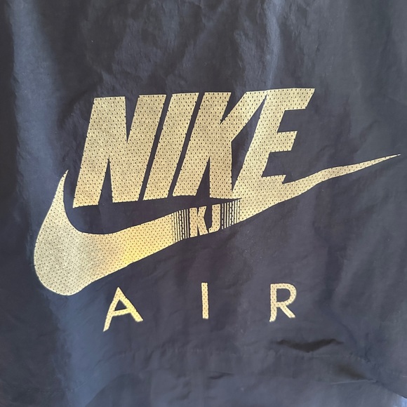 Nike Air x Kim Jones Trench Coat size S reversible navy pinstripe fishtail - Picture 6 of 13